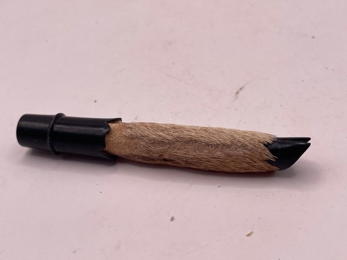 Treen needle case antique - treen,