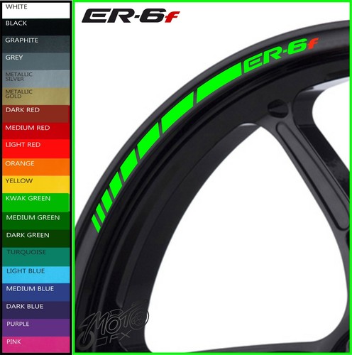 Wheel rim stickers - er-6f,
