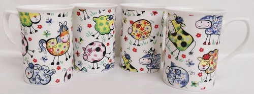 Crazy farm animals mugs - crazy,