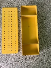  Vintage meccano parts box/ case
