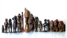 African Hardwood Tribal Heads