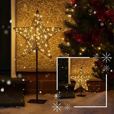 Light Up LED Christmas Star on