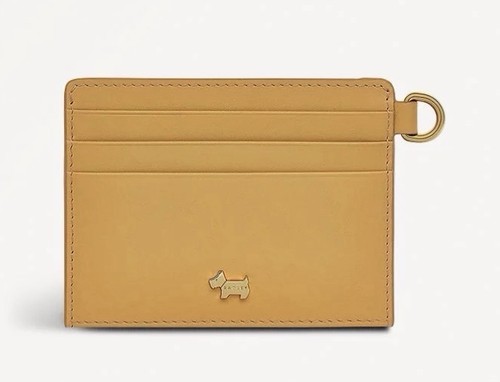 Radley yellow leather card - radley,