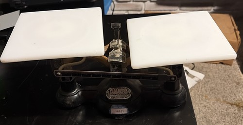 Antique ohaus two beam balance - ohaus,