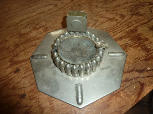 Trench art ashtray - i,