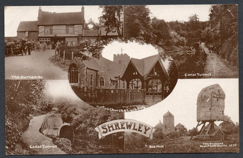 Postcard shrewley warwick - shrewley,