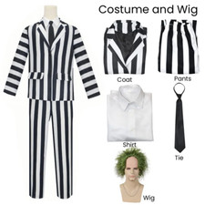 Beetlejuice Cosplay Costume -