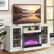 Inch electric fireplace - fireplace, led