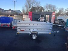 BRAND NEW NIEWIADOW 7,7FT x 4,2FT SINGLE AXLE DOUBLE BROADSIDE TRAILER