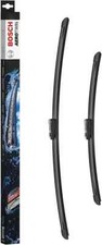 2x Wiper Blades (Pair) Flat /