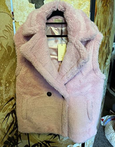 Jayley pink faux shearling - jayley,