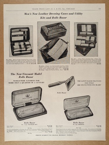 Rolls razor viscount - viscount, traveler