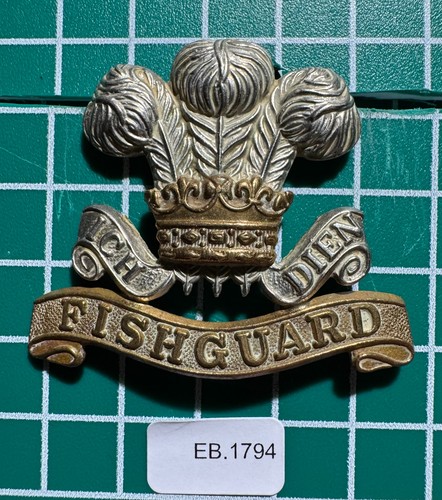 Fishguard yeomany cap badge - yeomany,