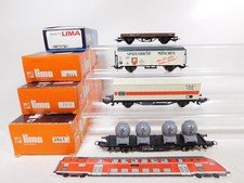 4x Lima H0 Dc Freight Car DB
