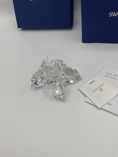 Swarovski crystal rose - rose, (clear)