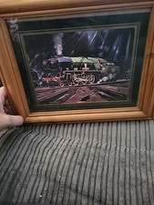 Steamtrain Picture In Frame