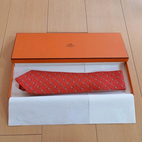 Hermes tie unused with box - tie,