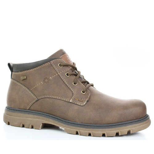 Relife men brown ankle boots - brown,