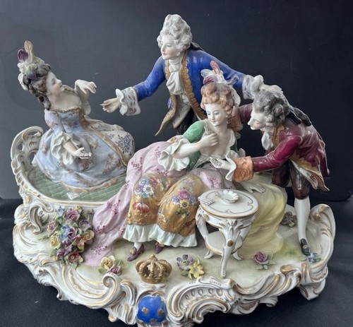 Antique german porcelain - antique,
