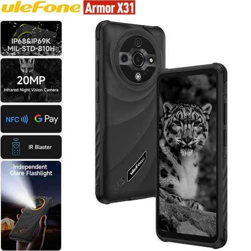 Ulefone armor x31 rugged - rugged, phone