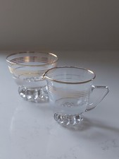 Glass Milk Jug Creamer & Sugar