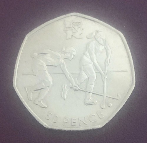 London 2012 olympics 50p - london,