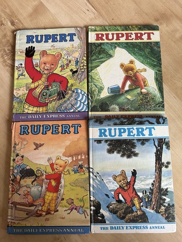 Rupert annuals 1970 1971 - rupert,