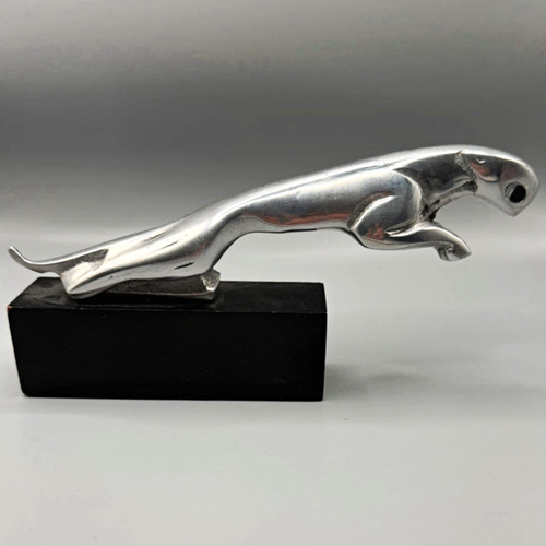 Jaguar leaper style chrome car - jaguar,