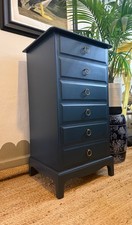Refinished Stag Tallboy Chest