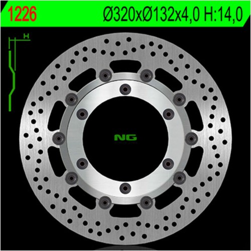 Brakes brake disc floating - ng,