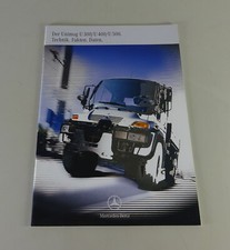 Brochure Mercedes-Benz Unimog