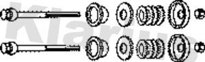 Muffler mounting kit - muffler,