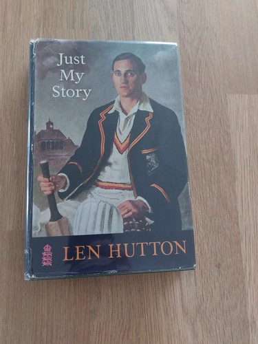 Signed len hutton cricket - signed,