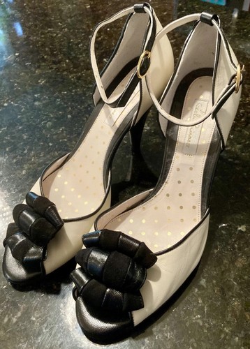 Lulu guinness black - and, white
