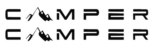 Camper decals stickers - camper,