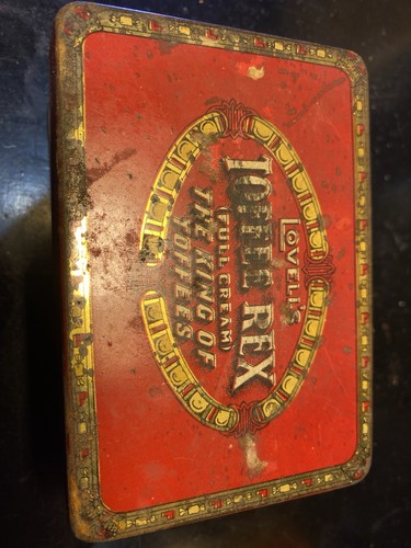 Toffee rex metal box - toffee,