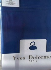YVES DELORME TRIOMPHE SAPHIR SATIN 180/290CMS FLAT Sheet LUXURY