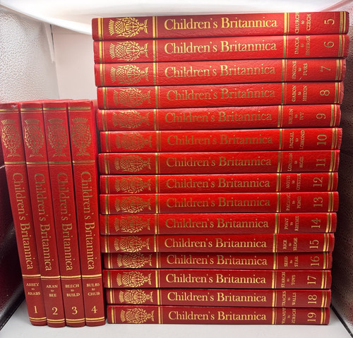 Children britannica volumes - britannica,