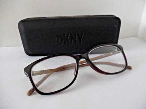 Dkny brown beige oval - brown,