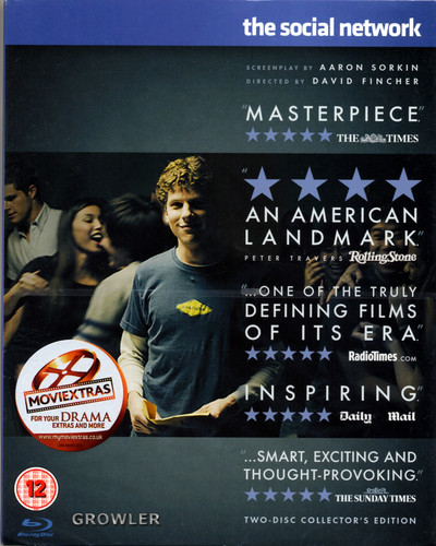 The social network blu - social, blu-ray