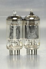 2x Mullard ECC83 Valves Tubes