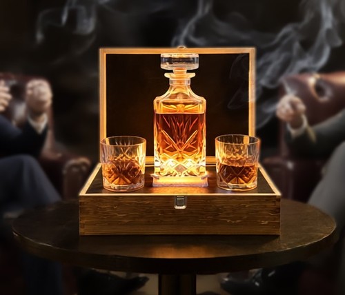 Luxury light whisky - luxury, up