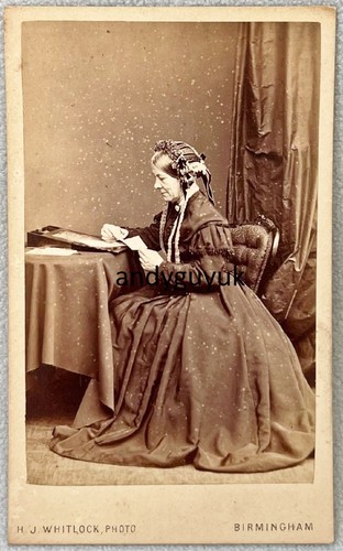 Cdv lady named mrs poss - cdv,