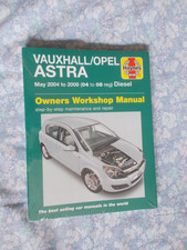 Haynes manual 4733 Vauxhall Astra diesel May 2004 to 2008 04 to 08 reg sealed