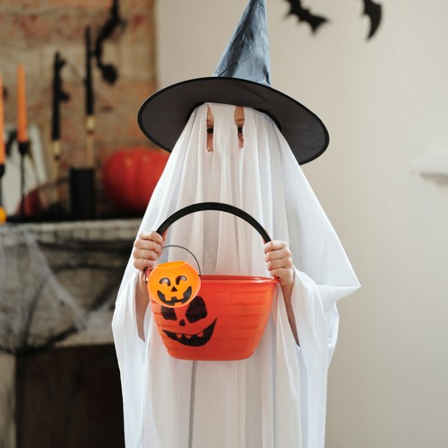 Pcs orange pumpkin bucket - 12,
