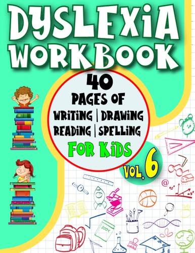 Dyslexia workbooks for kids - workbooks,