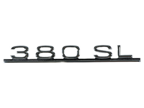 Type plate nameplate emblem