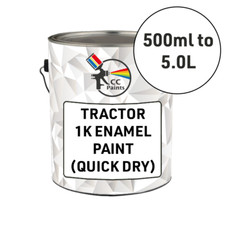 Tractor 1K Enamel Paint for Every Make & Model Agricultural Machinery (NEXT DAY)