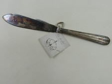(RefJOH3) Vintage silver plated Marmite knife cutlery I'm having a Marmite momen