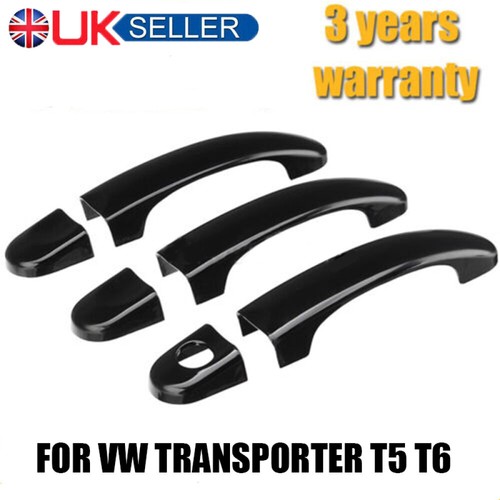 Gloss black door - uk, handle
